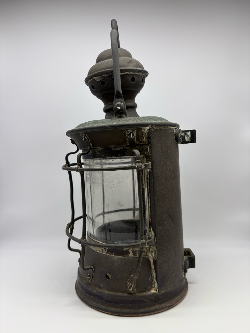 Antique Brass Ship Lanterns - Picture 4 of 7